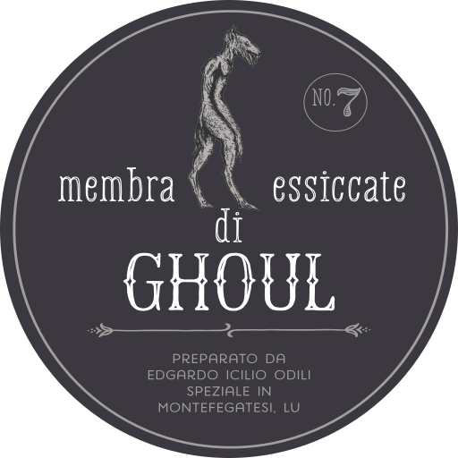ghoul themed 상표 예술