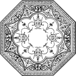 ornate 팔각형 패턴 디자인