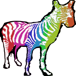 zebra 동물 일러스트