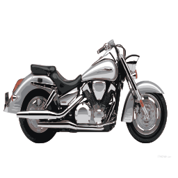 고전적인 chopper 오토바이