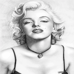 고전적인 marilyn monroe 이미지