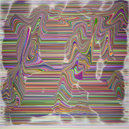 화려한 wavy 배경