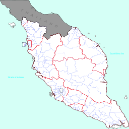 mexico 지역의지도