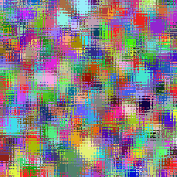 pixelated 다채로운 배경