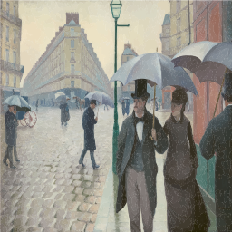 vintage street scene
