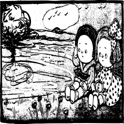 추상 풍경 예술 2
