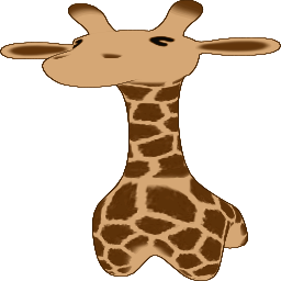 만화 giraffe 삽화