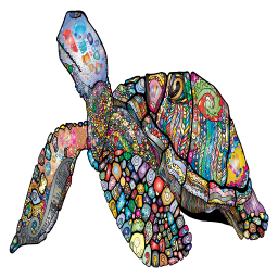 화려한 turtle