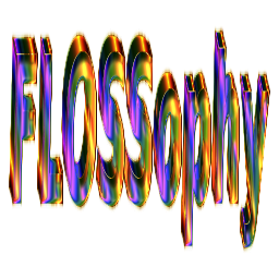 화려한 텍스트 flossophy
