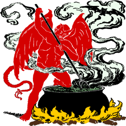 demon 요리 cauldron