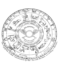 egyptian zodiac 일러스트
