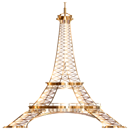 eiffel 탑 밝은 빛