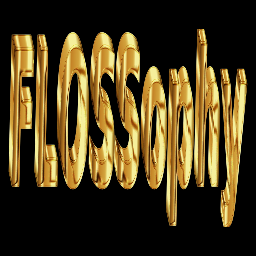 금 텍스트 flossophy 2