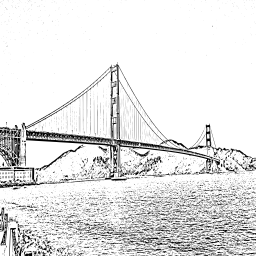 황금 교량 sketch