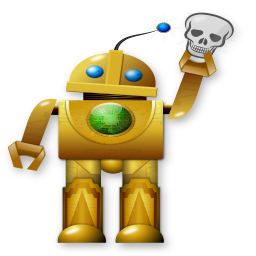 로봇과 skull