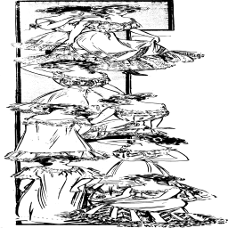 A Black and White Line Drawing of A Tree