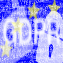 gdpr 보안 개념 예술