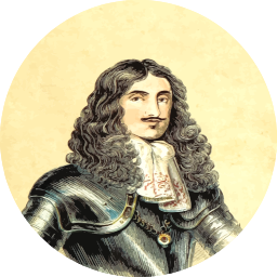 긴 머리 cavalier 신사