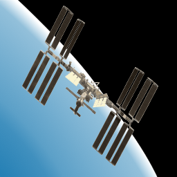 space station 일러스트