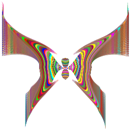 stylized 나비 삽화