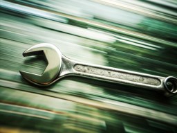 vector illustration wrench