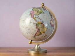 Globe on a Wooden Table