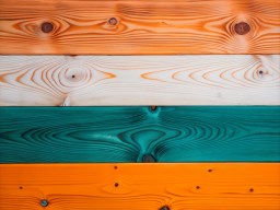 화려한 painted wood planks
