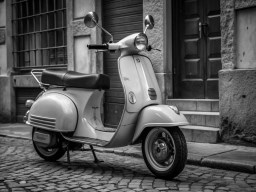 vector illustration vintage vespa sca sc