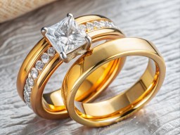 가운데 와 princess cut diamond 안의 가운데 안의 couple wedding ring set 함께 prince