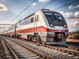 Train on the Tracks