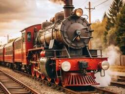 Train on the Tracks