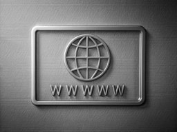 흑백 로고와 Ww 문자를 새겨
