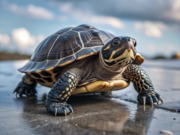 turtle crossing 길