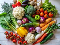 vegetables이 있는 사람 들고 있는 plate