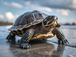 turtle crossing 길