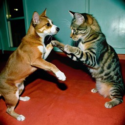 two cats 노는 함께 each other cats