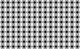 흰색 배경의 흑백 checkered pattern
