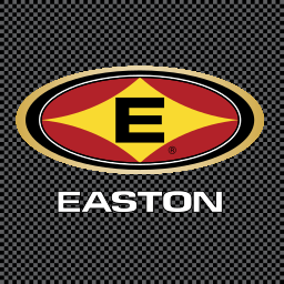 The Easton 로고 에 A 검정 배경