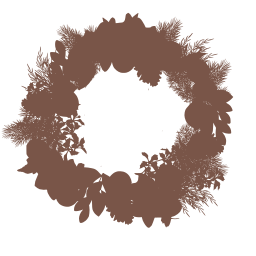 brown silhouette feather boa dutch oven
