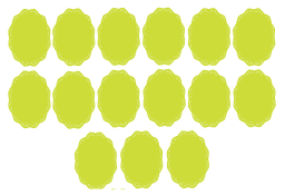 lime silhouette bottle cap quilt