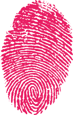 pink silhouette hand held computer spiral or coil 70