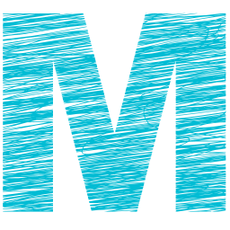 The Letter M 와 A Grunge 효과