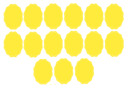 yellow silhouette bottle cap petri dish