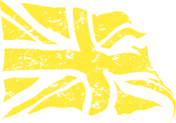 yellow silhouette pinwheel flagpole