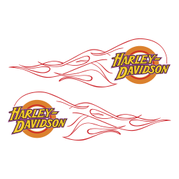 harley davidson flame