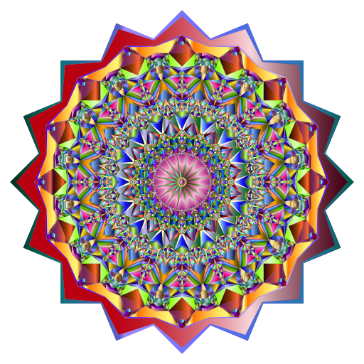 3d mandala 화려한 mandala