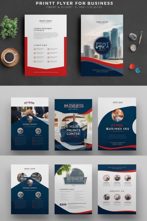 set business brochures templates 함께 빨간색 와 blu