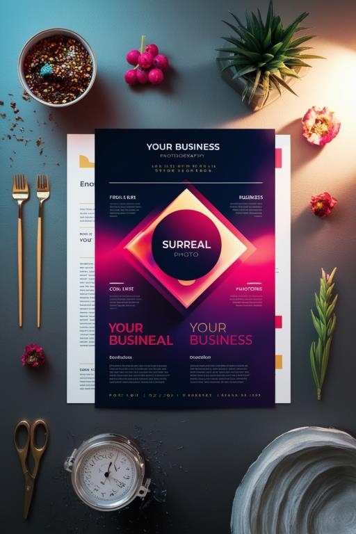business flyer template 12