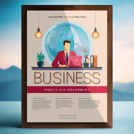 business flyer template psd 3