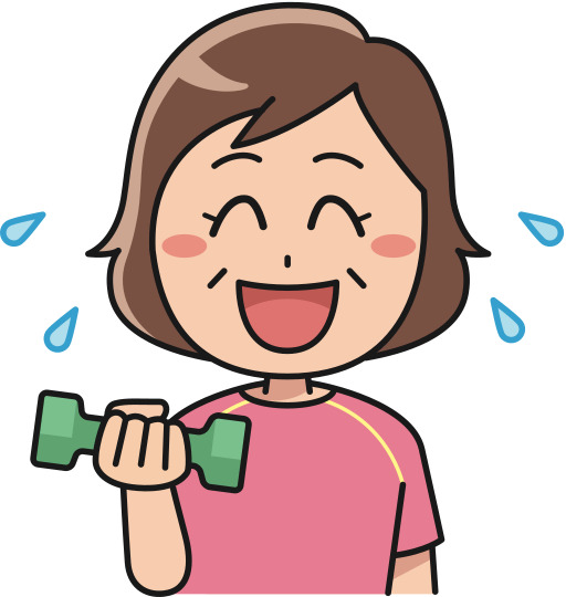 만화 소녀 이다 Holdings toothbrush 과 Smiling